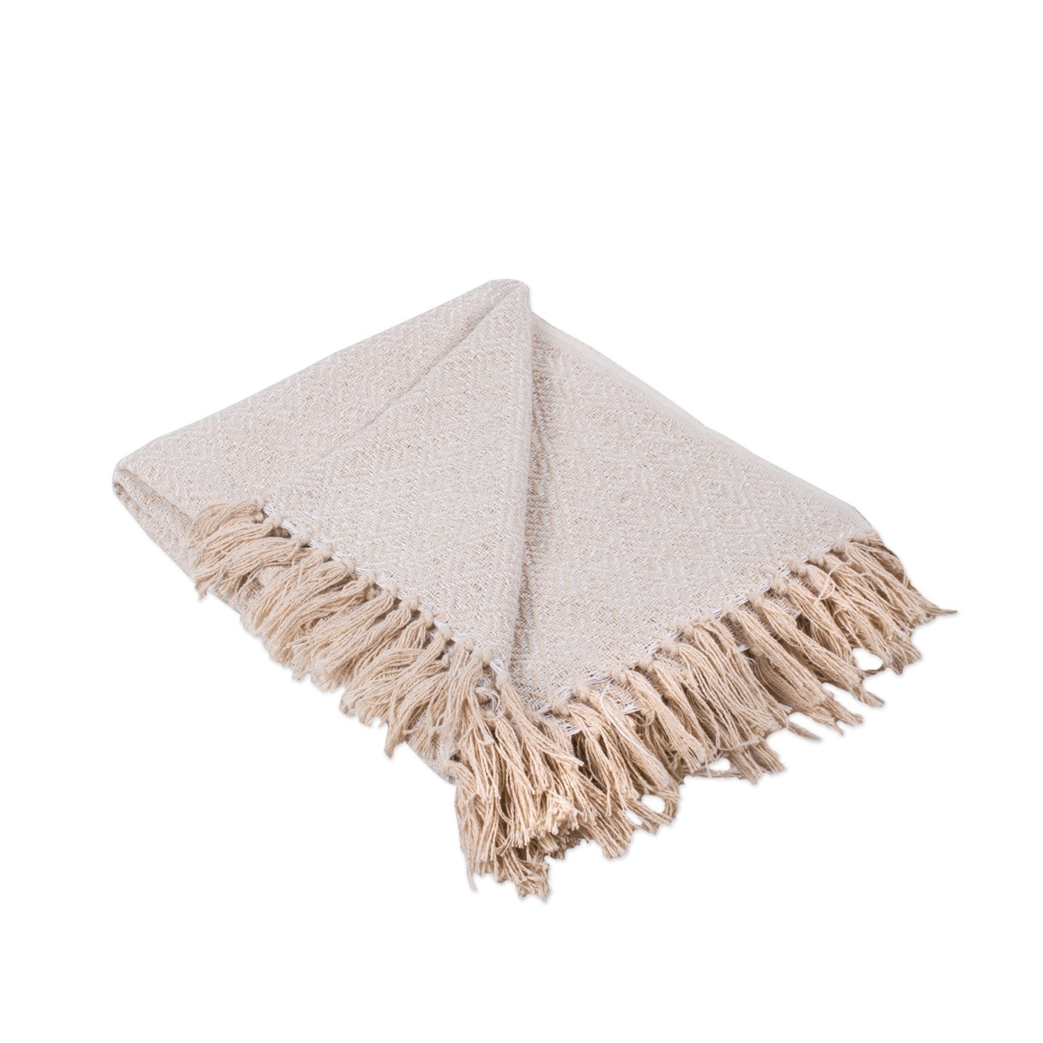 DII Diamond Throw Collection Cotton Woven, 50x60, Gray